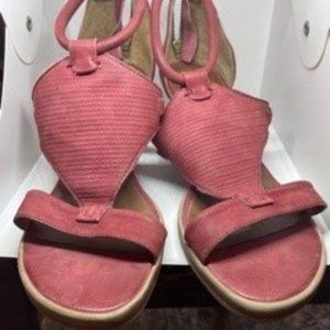 Miz Mooz, Size 9 Red wedge sandals